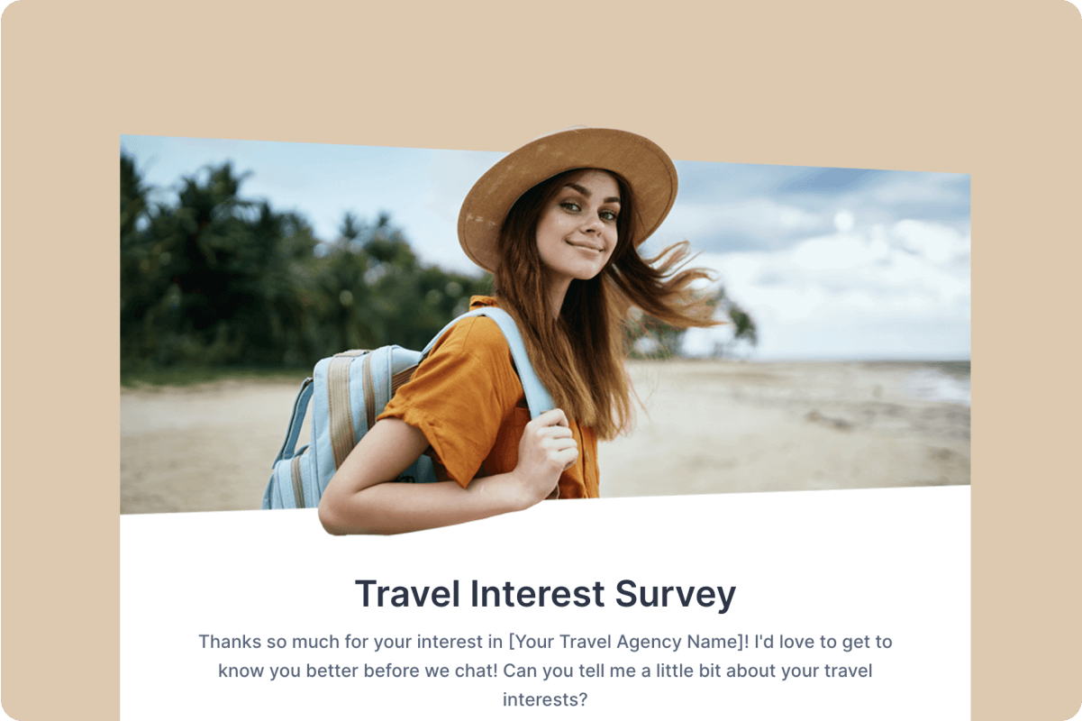 Travel Interest Survey