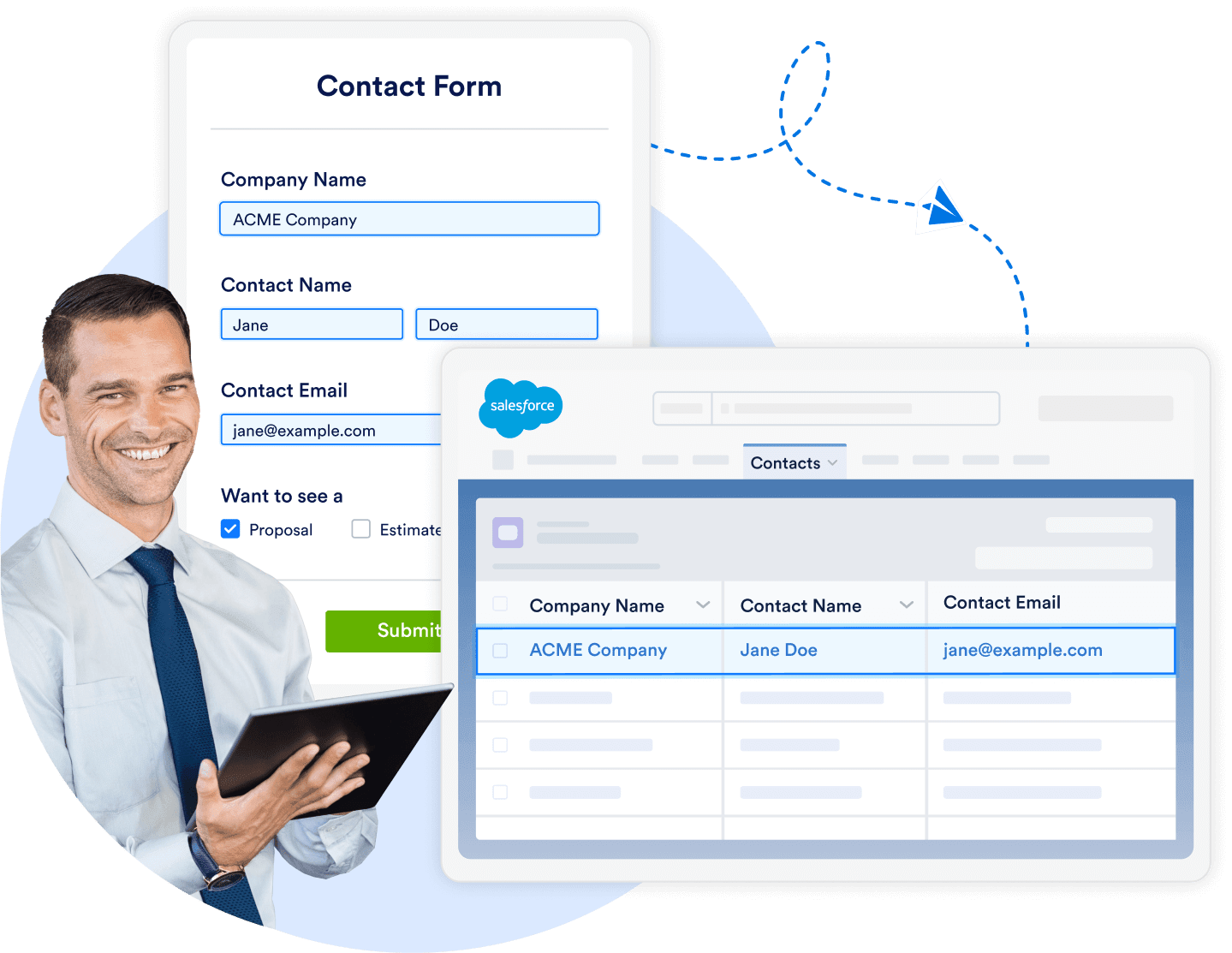 Web-to-Lead Hero Image